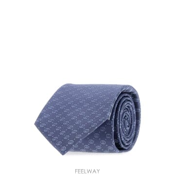 [X45]구찌 A006WU4E009 4900 남성 넥타이 보타이 Air Force blue silk tie