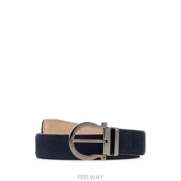 Ferragamo [X45]��󰡸� 670386798881 NEWNAVY ���� ��Ʈ �㸮�� ������� Blue suede bel[X45]��󰡸� 670386798881 NEWNAVY ���� ��Ʈ �㸮�� ��
