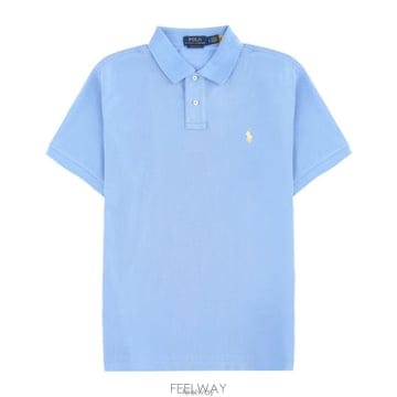 26 FW 폴로 랄프로렌 로고 엠브로이디드 스트레이트헴 폴로셔츠 461 710680784