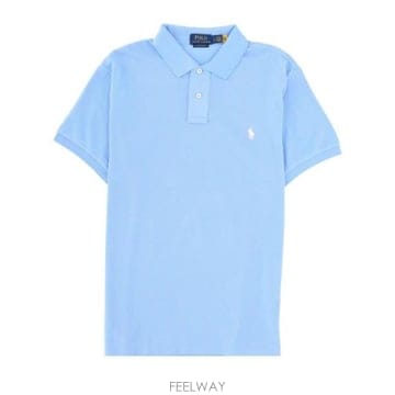 26 FW 폴로 랄프로렌 로고 엠브로이디드 스트레이트헴 폴로셔츠 522 710680784