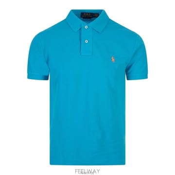 26 FW 폴로 랄프로렌 로고 엠브로이더드 숏슬리브 코튼 폴로셔츠 023 710795080