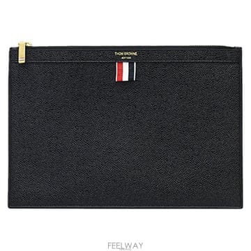 톰브라운 삼선탭 스몰 남성 클러치 MAC019L 00198 001
