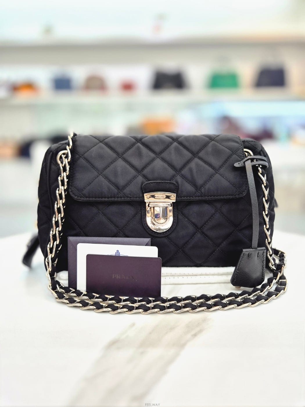 PRADA ����� �׼��� ��Ǭ�� 퀠�� ü�� ���� ��� ũ�ν��� BR4965����� �׼��� ��Ǭ�� 퀠�� ü�� ���� ��� ũ�ν�