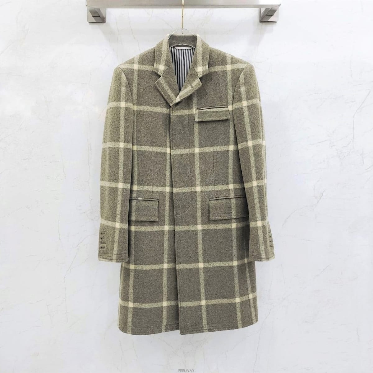Thom Browne [������] 0 / ����� üũ ���� �̱� ü�����ʵ� �� ��Ʈ MOC567A[������] 0 / ����� üũ ���� �̱� ü�����ʵ� �� ��