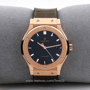 위블로 클래식 퓨전 킹골드 그린 42mm 542.OX.8980.LR