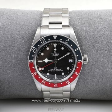 튜더 블랙베이 GMT 펩시 41mm 79830RB 메탈