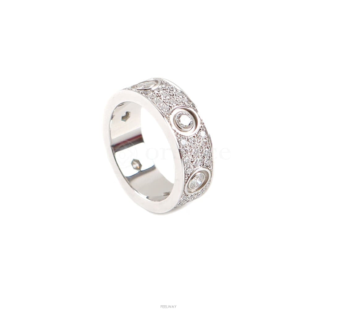 Cartier [��������] ��쿡 18K ȭ��Ʈ��� ���긵 6P ���̾� Ǯ�ĺ� ���� Ŭ���� 51ȣ[��������] ��쿡 18K ȭ��Ʈ��� ���긵 6P ���̾� Ǯ