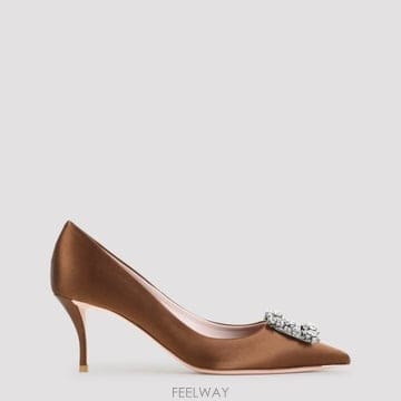 26FW 로저비비에 힐 펌프스 RVW41417620RS0 S801 CACAO
