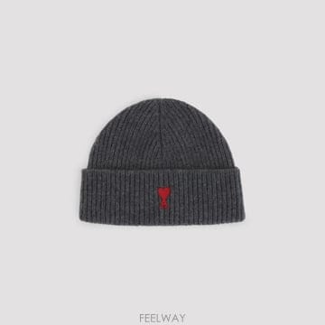26FW 아미 모자 BFUHA116 018 084 HEATHER GREY RED