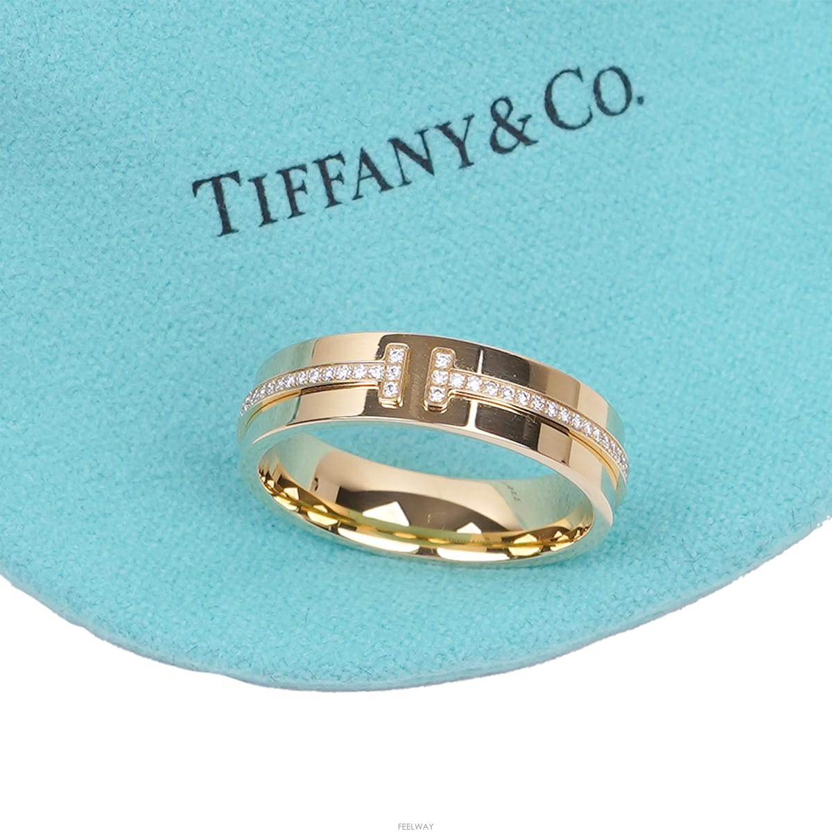 TIFFANY & Co [�߰���ǰ] Ƽ�ĴϾ��� T �׷ο� ���̾� ���� 9.5ȣ[�߰���ǰ] Ƽ�ĴϾ��� T �׷ο� ���̾� ���� 9.5ȣ