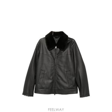 브리오니 가죽 자켓 BLACK