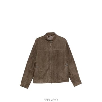 브리오니 가죽 자켓 BROWN