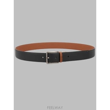26FW 에르메네질도제냐 벨트 LHACR B022VZNVZ BLACK