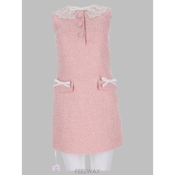 26FW 셀프 포트레이트 원피스 PF26 002SC P PINK