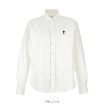 Ami 26FW �ƹ� ADC��ư �ٿ� ���� BFUSH063 CO0031168 WHITE26FW �ƹ� ADC��ư �ٿ� ���� BFUSH063 CO0031168 WHITE