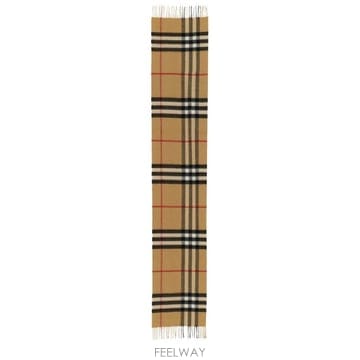 26FW 버버리 빈티지 체크 캐시미어 머플러 8076576 A7026 BEIGE