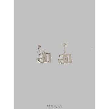 Dolce&Gabbana 26FW ��ü�ذ��ٳ� �̾ WEN6P1 W111187655 SILVER26FW ��ü�ذ��ٳ� �̾ WEN6P1 W111187655 SILVER