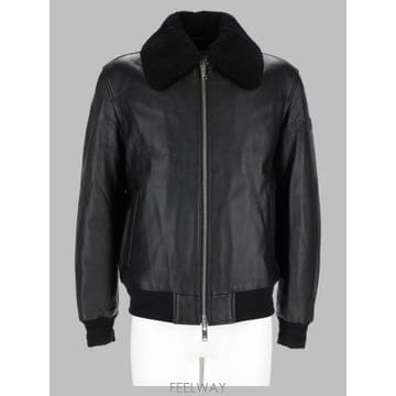26FW 무스너클 토바 봄버 재킷 M34ML313 313 BLACK
