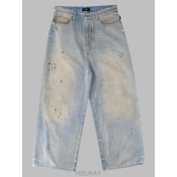 26FW 아미리 페이디드 데님 팬츠 AM326JE001 PERFECTANTIQUEINDIGO BLUE