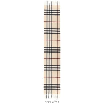 26FW 버버리 체크 캐시미어 스카프 8077884 A1450 IVORY