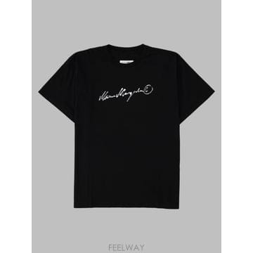 엠엠식스 메종마르지엘라 반팔 티셔츠 BLACK