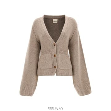 26FW 케이트 스칼렛 캐시미어 가디건 8267600 K600216 BEIGE