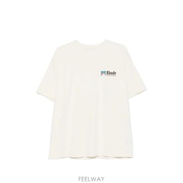 26FW 루드 반팔 티셔츠 RHPF26TT12012 3161 VINTAGE WHITE BLACK