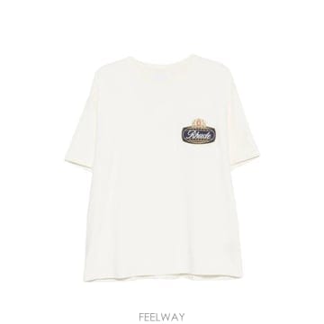 26FW 루드 반팔 티셔츠 RHPF26TT02012 6193 VINTAGE WHITE BLUE RED