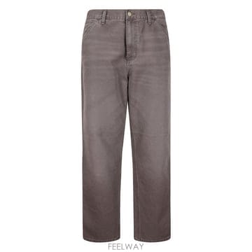 26SS 칼하트 WIP 싱글 니 팬츠 I034798 3IS4O32 GREY