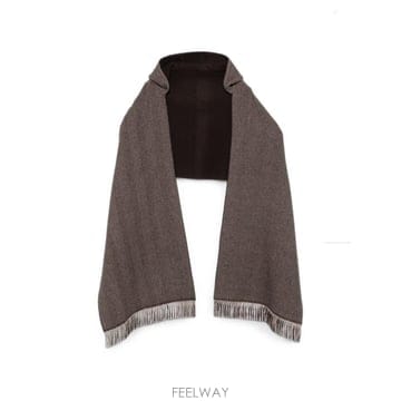 26FW 브루넬로 쿠치넬리 머플러 스카프 MSCDAGW86 CX945 WHITE