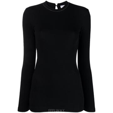 26FW 브루넬로 쿠치넬리 반팔 티셔츠 M0TC8BJ300 C101 BLACK