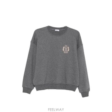 26FW 브루넬로 쿠치넬리 스웨터 MN05NB2X00 C8125 DARK GREY