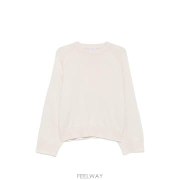 26FW 브루넬로 쿠치넬리 스웨터 M12744410 C2832 WHITE