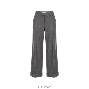 26FW 브루넬로 쿠치넬리 스트레이트 팬츠 MB162P8492 C032 GREY