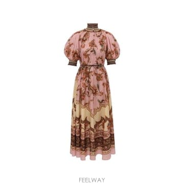 26FW 짐머만 롱 원피스 8255DSS 261MJCO PINK