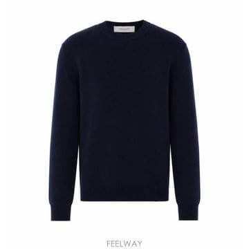 26FW 골든구스 코튼 라운드넥 스웨터 GMP00839 P00066250486 Blue