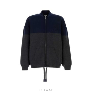 26FW 로에베 스웨터 H526Y16KB1 NAVYBLUEGREY Multicoloured