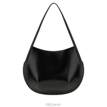 26FW 질샌더 토트백 J08ZH0124P9453 001 BLACK
