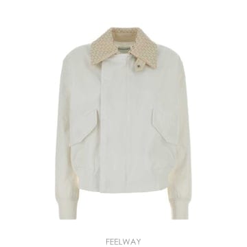 26FW 보테가베네타 자켓 869436V6KO0 9000 BIANCO