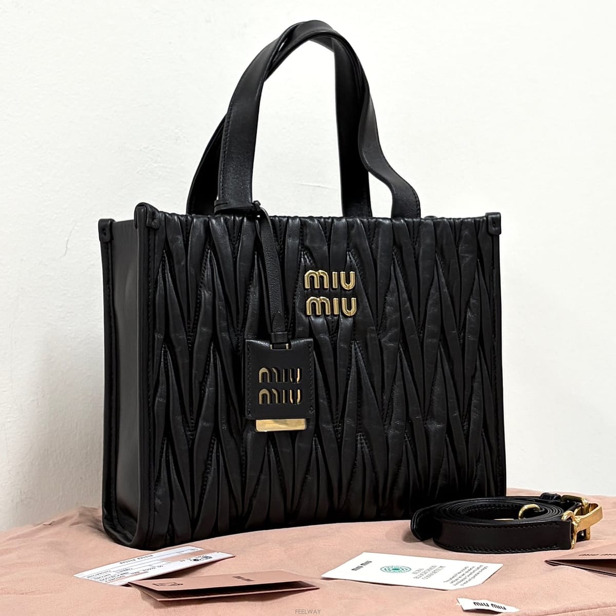 Miu Miu �̿�̿� ���׶�� ���� ��Ʈ�� & ����� ���� (5BG263)�̿�̿� ���׶�� ���� ��Ʈ�� & ����� ���� (5BG263)