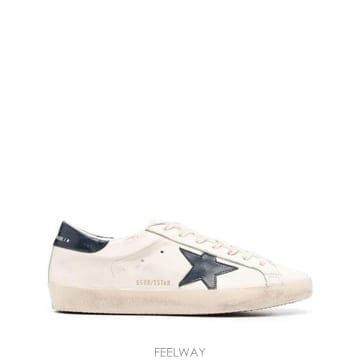 26FW 골든구스 슈퍼스타 스니커즈 GMF00101 F004164 15430 BEIGE NIGHT BLUE