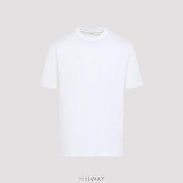 26FW 키톤 반팔 티셔츠 UMC023K06R4912038 BIANCO