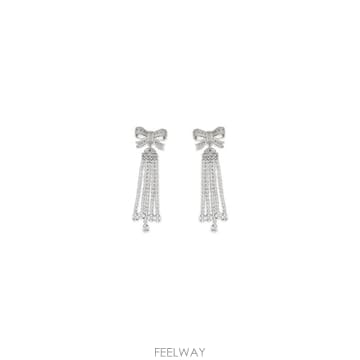 Self Portrait 26FW ���� ��Ʈ����Ʈ �̾ AW26613ESL SILVER26FW ���� ��Ʈ����Ʈ �̾ AW26613ESL SILVER