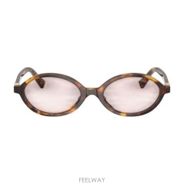Miu Miu 26FW �̿�̿� �� �������� ���� ���۶� 0MU04ZS 14L4I050 brown26FW �̿�̿� �� �������� ���� ���۶� 0MU04ZS 14L4I0