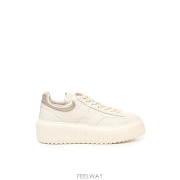 26FW 호간 H 스트라이프 스니커즈 HXW6450FC60KU0 0GAN Ivory gold
