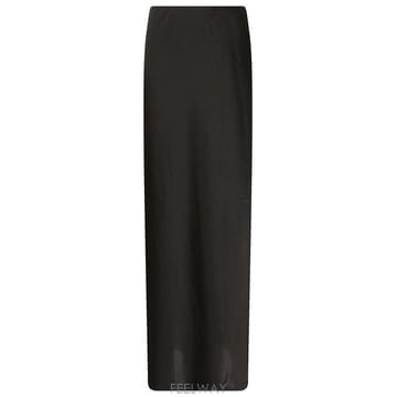26FW 랄프 로렌 미디 스커트 200 P13810 001 Black