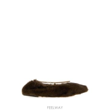스텔라 맥카트니 플랫 슈즈 브라운