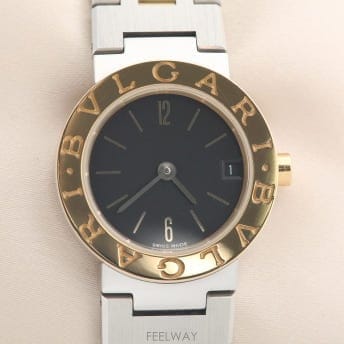 BVLGARI BVLGARI �Ұ��� ��ư��� 18K ��� �޺� ������ ���� �ð� Ref. BB 23 SGBVLGARI �Ұ��� ��ư��� 18K ��� �޺� ������ ���� �ð�