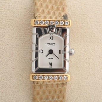 Van Cleef & Arpels ��Ŭ���� ���� Van Cleef & Arpels Facade 18K ��� �޺� ���̾Ƹ�� ������ ������Ŭ���� ���� Van Cleef & Arpels Facade 18K ��� �޺� 