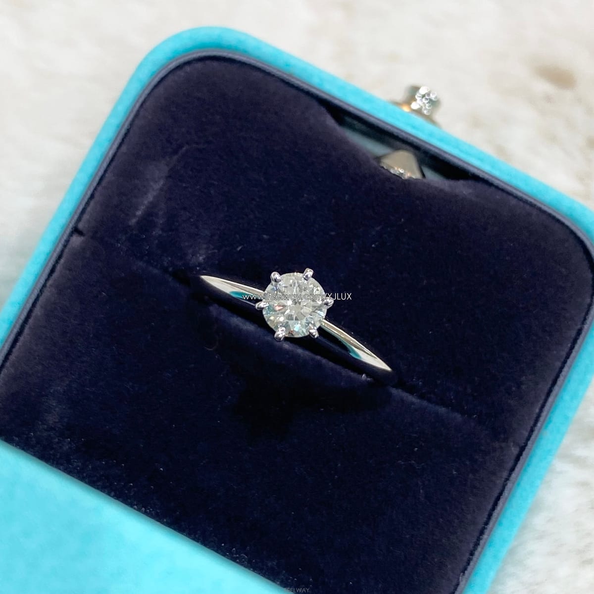 TIFFANY & Co Ƽ�Ĵ� 6.5 �ָ��׾ 0.36ĳ�� Ƽ�Ĵϼ��� ���̾� ���� Y65253Ƽ�Ĵ� 6.5 �ָ��׾ 0.36ĳ�� Ƽ�Ĵϼ��� ���̾� ���� 